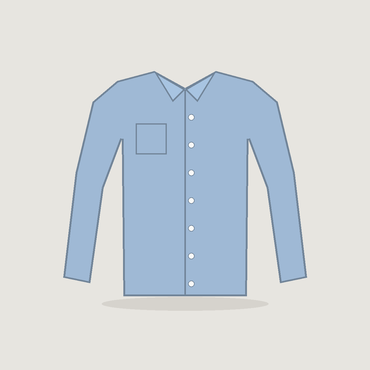 Chemise femme lin, Bleu ciel