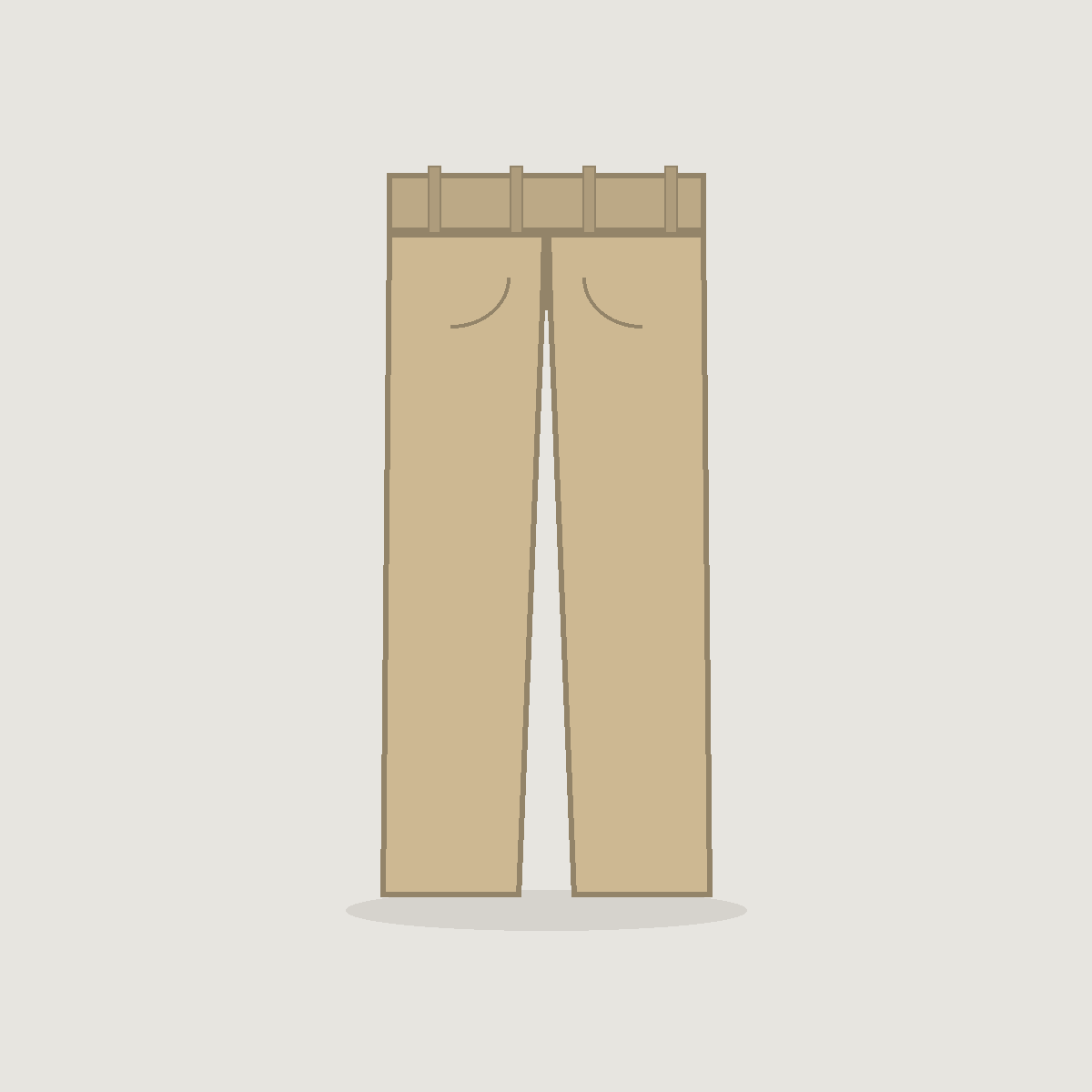 Chino homme coton bio coupe droite