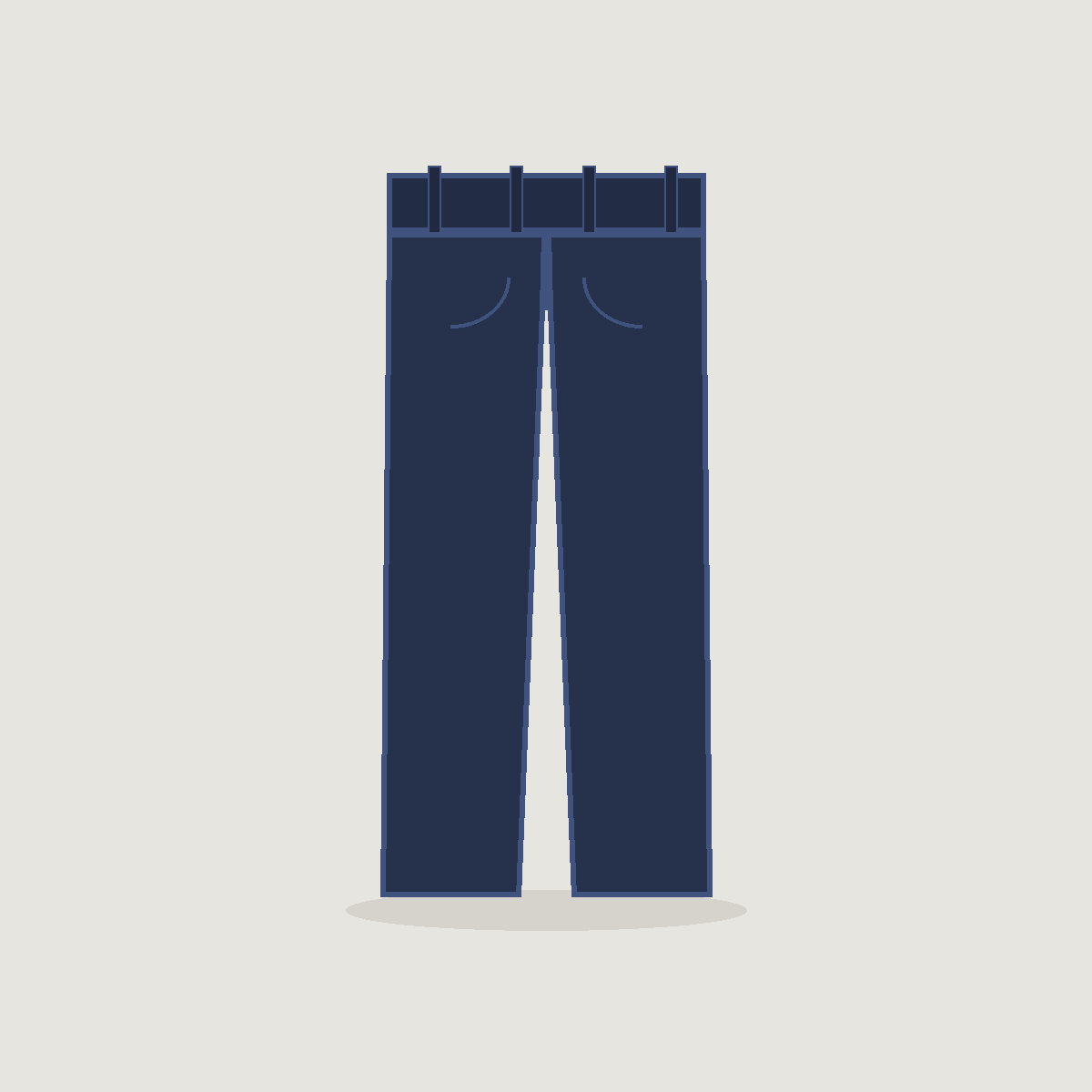 Jean femme coupe droite denim brut